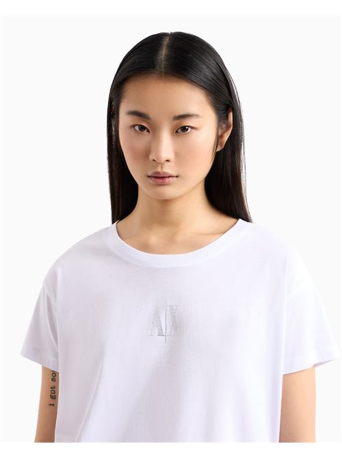 t-shirt woman white ARMANI EXCHANGE | XW000830AF10356/U0002